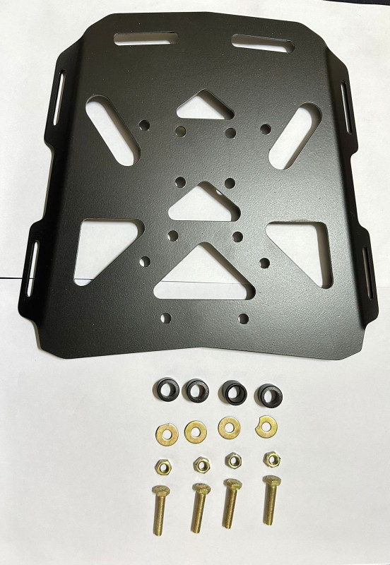 Auto MT XPULSE Universal for Bike Seat Extender Top Rack Carrier Base Plate for Luggage Vehicle Tool Kit