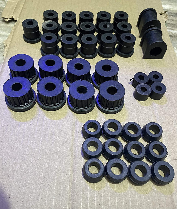 Auto MT 42PCS SPRING SHACKLE SUSPENSION BUSH KIT MARUTI GYPSY Vehicle Tool Kit