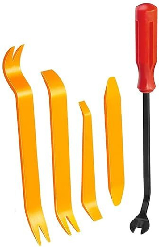 Zinnia Car Door Trim Panel Clip Removal Tool (5 pcs tool) Vehicle Tool Kit