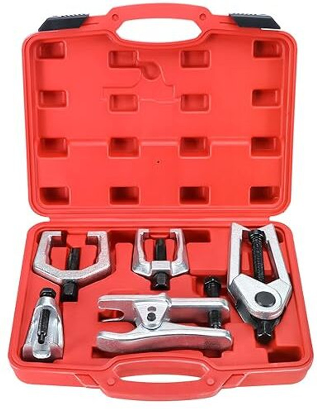 ADAWAT Front End Service Tools Set Ball Joint Separator for Pitman Arm Tie Rod Puller Vehicle Tool Kit