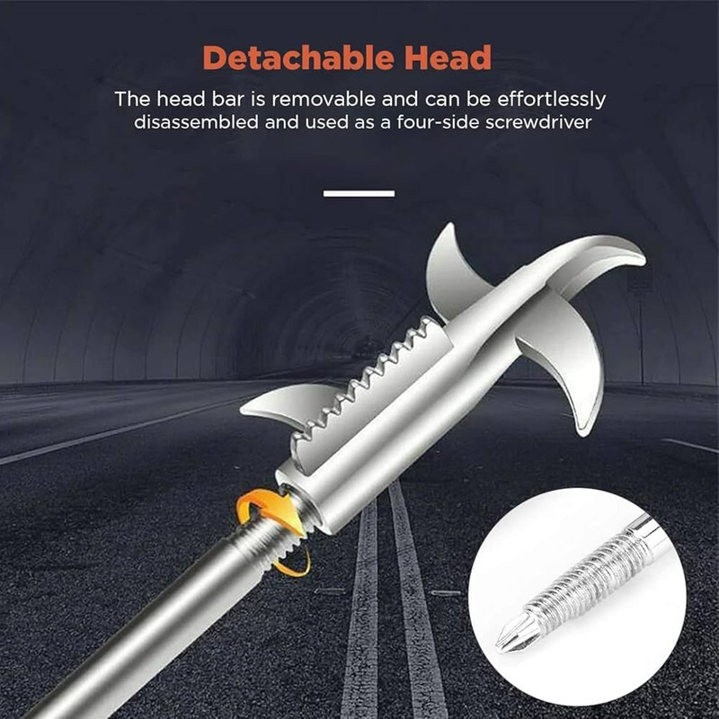 omkarzone 2 in 1 Car Tyre Stone Remover Tool H Vehicle Tool Kit