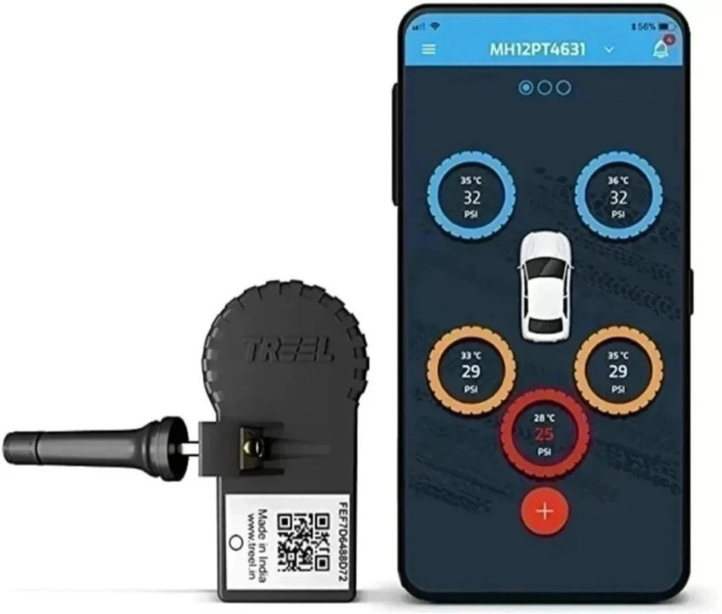 Treel Smart Tyre Pressure Gauge 2022/2023(Yes PSI)