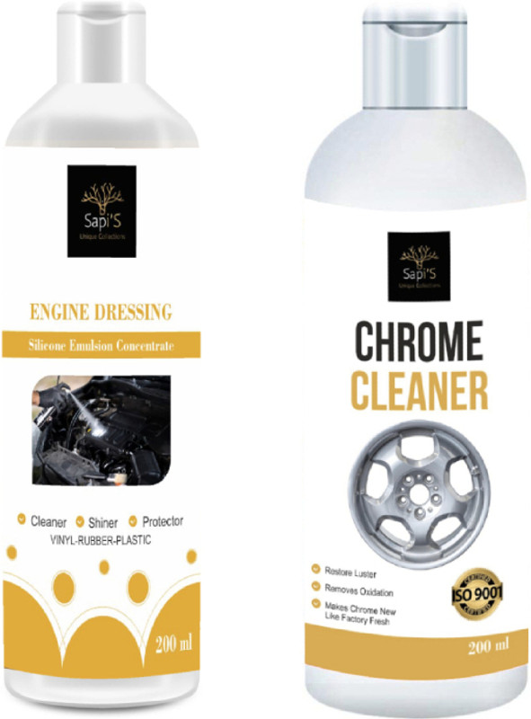 SAPI'S Engine-Dressing & Chrome-cleaner Engine Cleaner(400 ml)