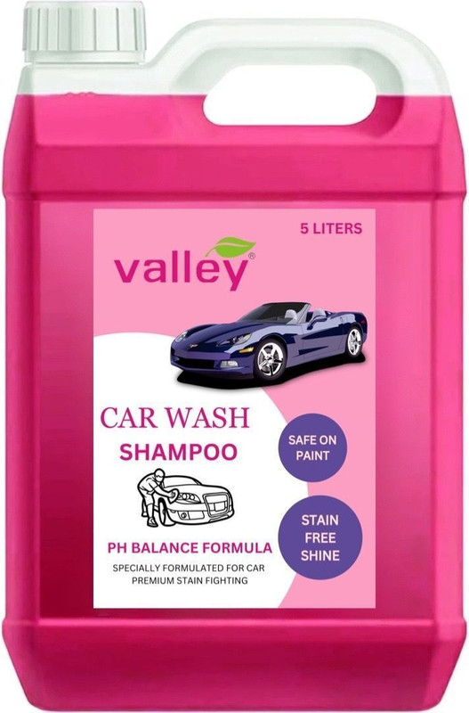 Valley car wash liquid 5litter Car Washing Liquid(5000 ml)