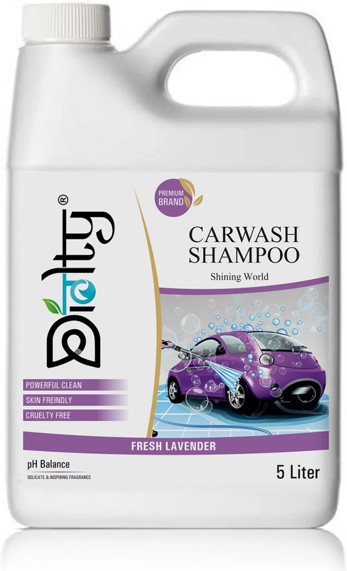Diolty Car Shampoo, Cleans and Shines Cars, Bikes, Motorbikes Extra Shine Shampoo Car Washing Liquid(5000 ml)
