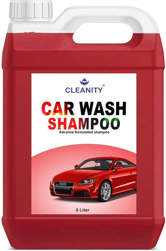 cleanity Car Washing shampoo (5Ltr) Car Washing Liquid(5000 ml)