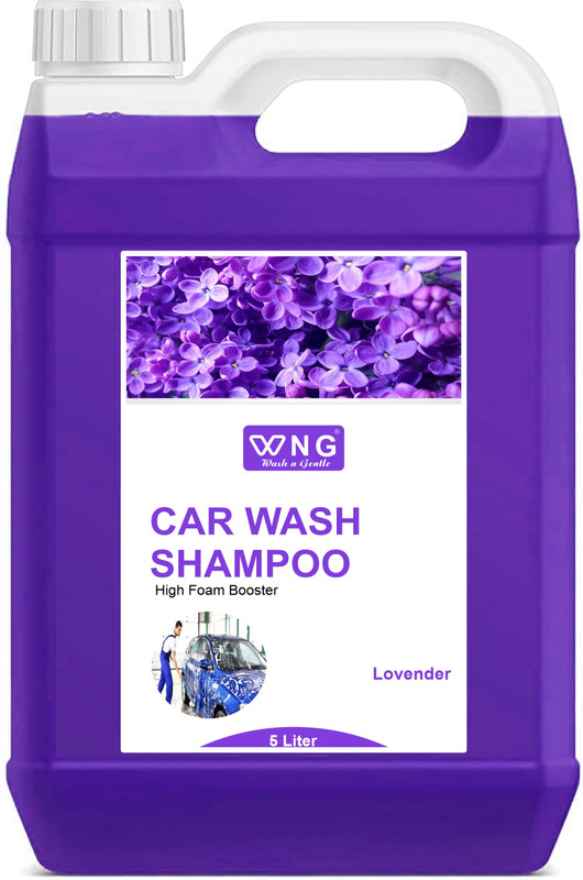 WNG Car Wash Shampoo | car wash shampoo 5 liter | With Extra Foam Booster | Car Washing Liquid(5000 ml)