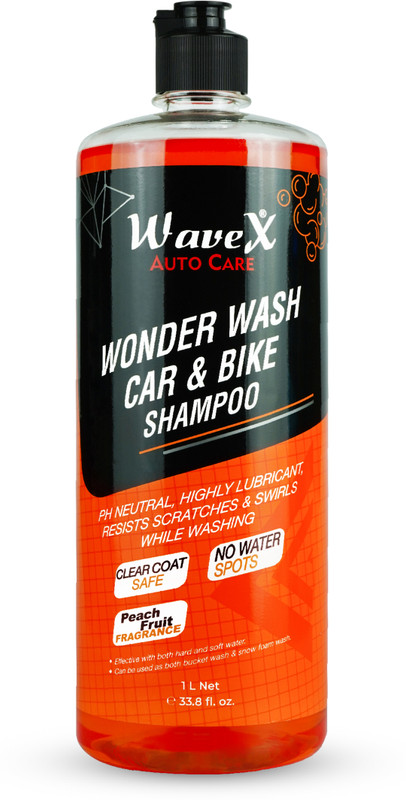 Wavex Wonder Wash Car Shampoo (1L) Car Washing Liquid(1000 ml)