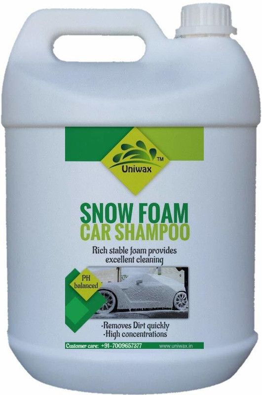 uniwax Car Snow Foam Shampoo 5kg Car Washing Liquid(5000 ml)