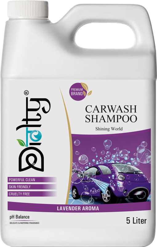 Diolty High Foam Car Shampoo, Cleans and Shines Cars, Bikes, Extra Shine Shampoo Car Washing Liquid(5000 ml)