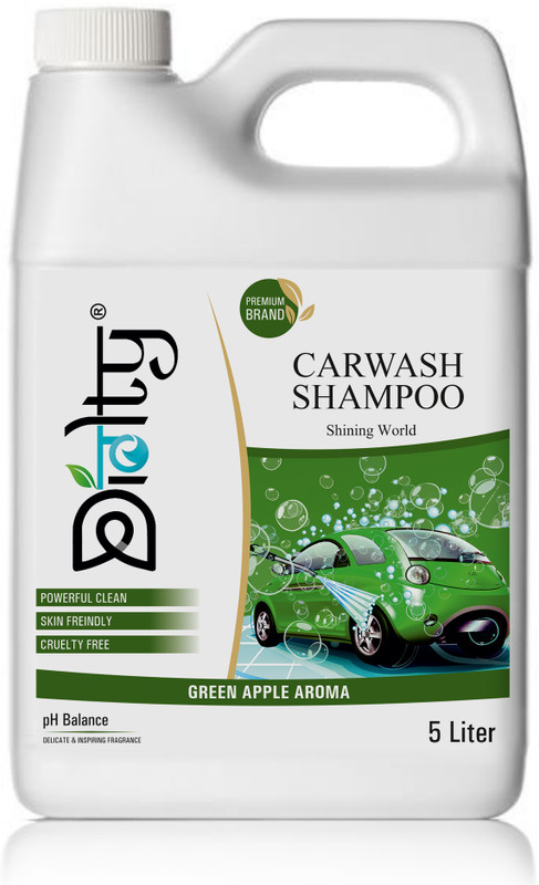 Diolty Car Wash Shampoo, High Foaming Car Shampoo For Extra Shine Car Washing Liquid(5000 ml)