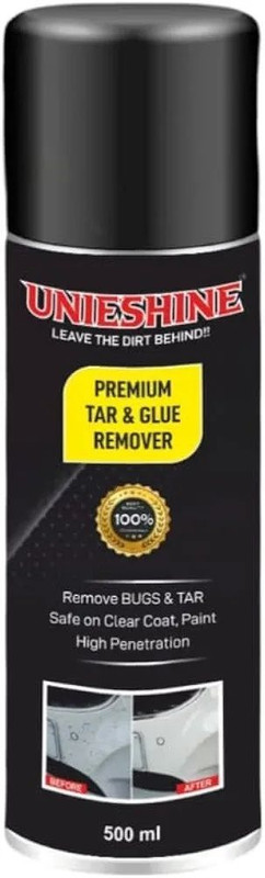 UNIESHINE Tar Bug & Glue Reomver Spray Car Washing Liquid(500 ml)