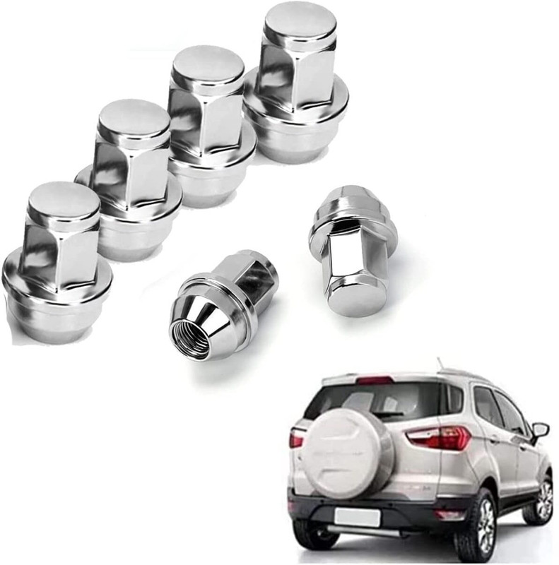 GARGOVERSEAS Wheel Nutl Anti-Rust Suitable For Ford Figo,Fiesta,Ecosport&Endeavour Wheel Studs
