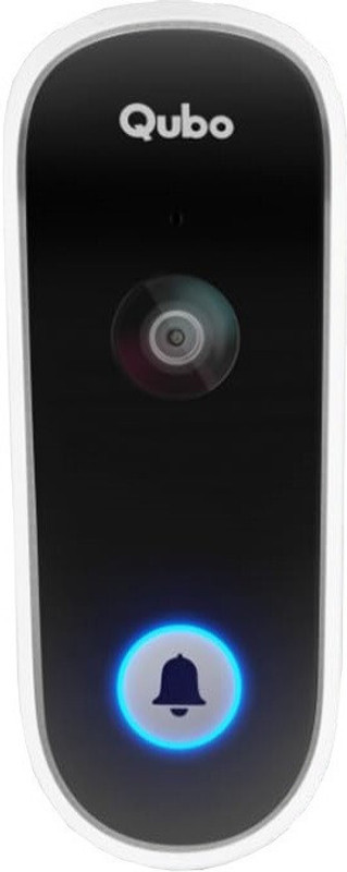 Qubo WiFi Door Bell by HERO GROUP 1080p Instant Phone Visitor Video Call Video Door Phone(Wireless Single Way)