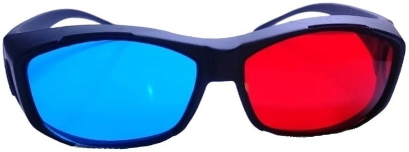 TS ANAGLYPH RED-BLUE 3D GLASS Video Glasses(Multicolor)