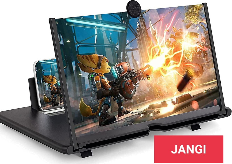 JANGI Screen Expanders clear & Screen Magnifier 3D HD F6247Smartphones Video Glasses(Red, Black, White)