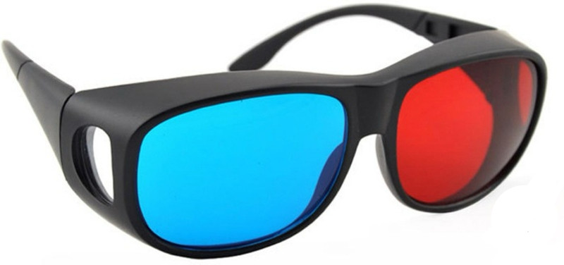 MYRA 3d video glasses using for 3d video Video Glasses(Black)