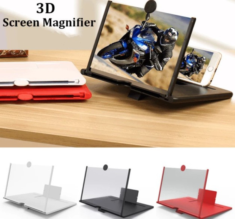 JANGI Full 3D widescreen Smart FASHION 75 inch 5X Screen Expander Phone Video Glasses(Multicolor)