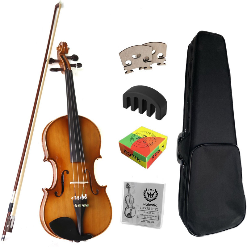 Majestic MJ116 4/4 Classical (Modern) Violin(BROWN Yes)