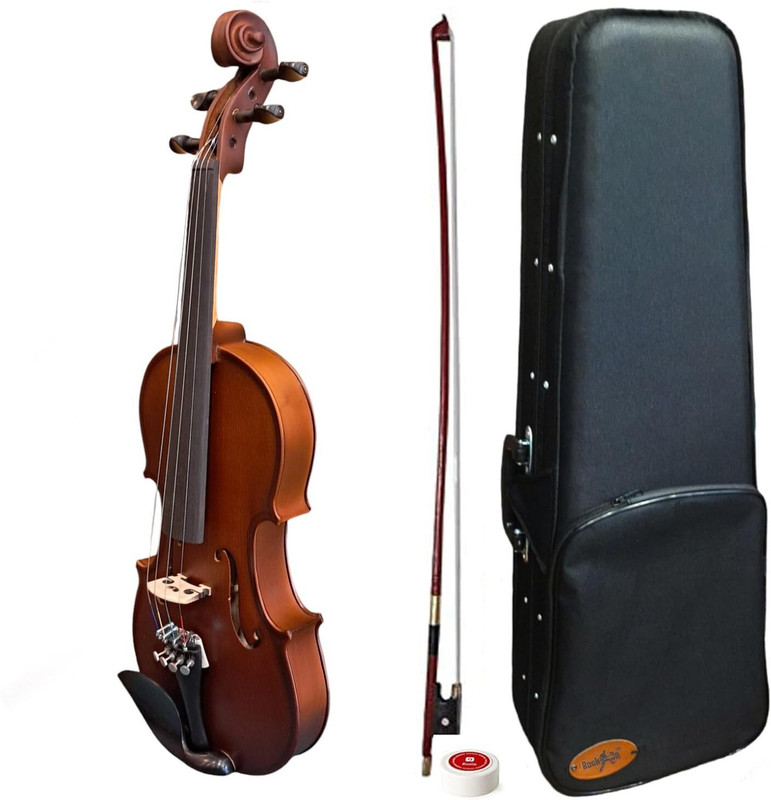RockOn Russian Maplewood 4/4 Classical (Modern) Violin(brown Yes)