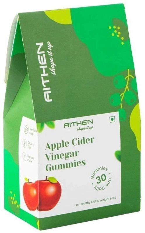 AITHEN Apple Cider Vinegar Gummies|Helps Weight Management & Gut Health|(30 No)