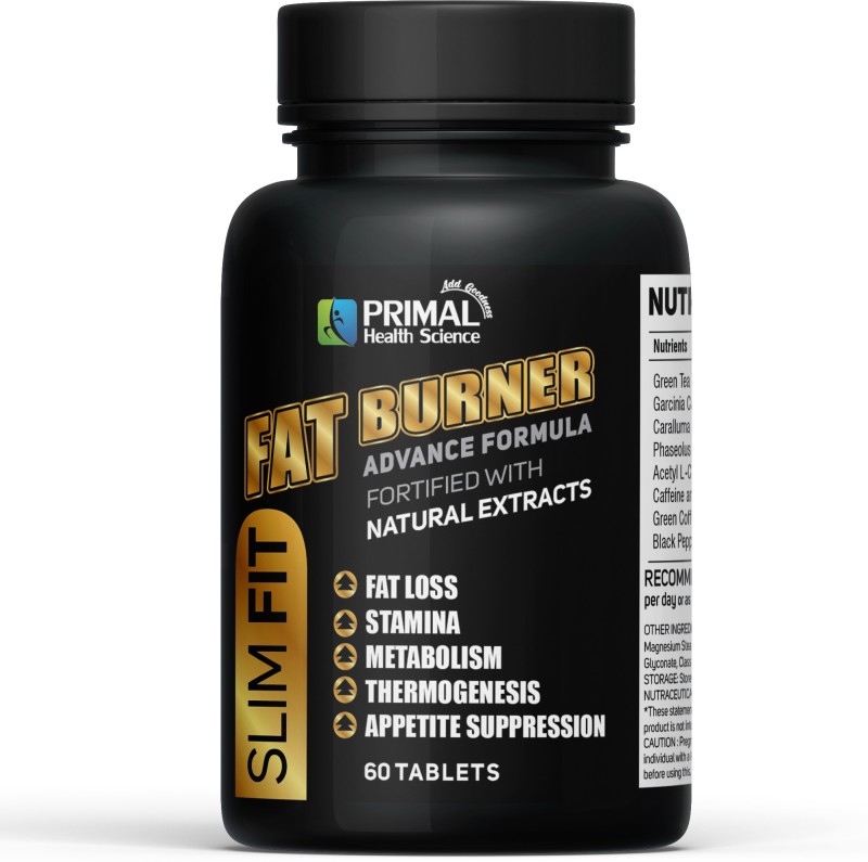 PRIMAL HEALTH SCIENCE Fatburner | weightloss for men&women with L-Carnitne(60 Tablets)