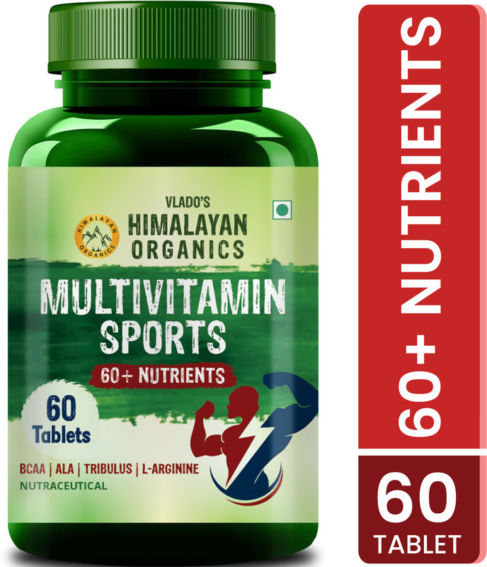 Vlado's Himalayan Organics Multivitamin Sports 60 Tablets(60 No)