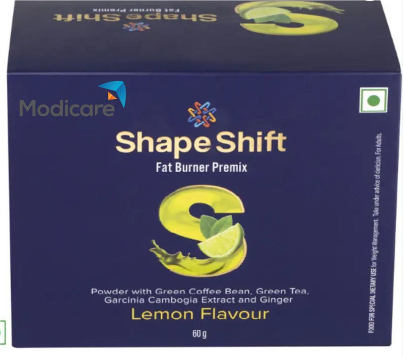 Modicare Shapeshift Fat Burner Premix powder with green coffeebean & green tea(60 No)
