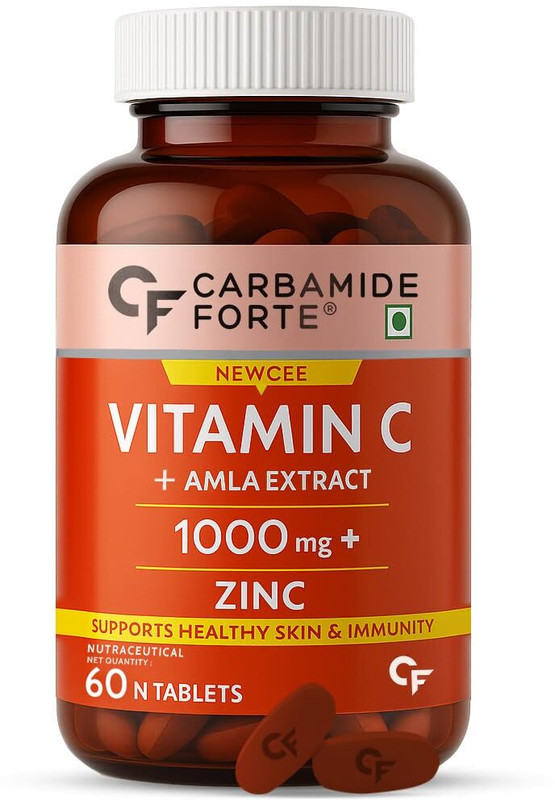 CARBAMIDE FORTE Vitamin C Tablets for skin 1000mg(60 Tablets)