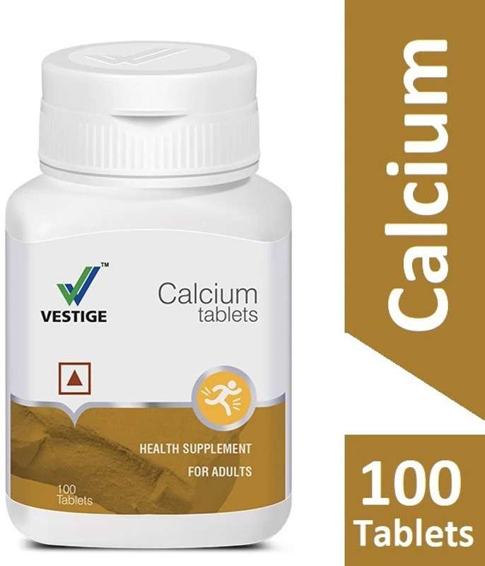 VESTlGE Calcium (help improve overall well-being and promote longevity)(100 Tablets)