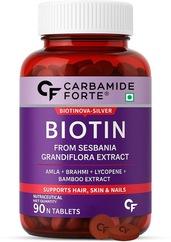 Carbamide Forte Biotin 10000mcg with Keratin