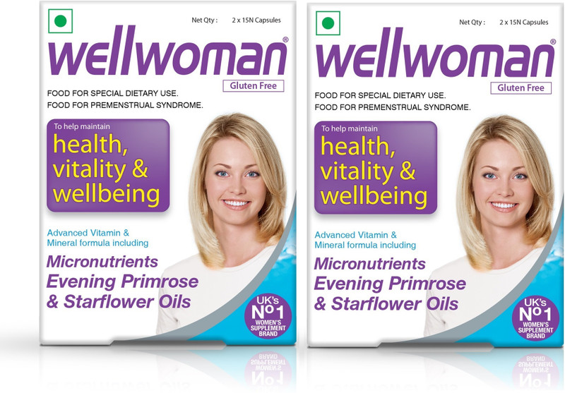 Wellwoman Multivitamin Capsules For Women (Pack Of 2)(2 x 30 Tablets)