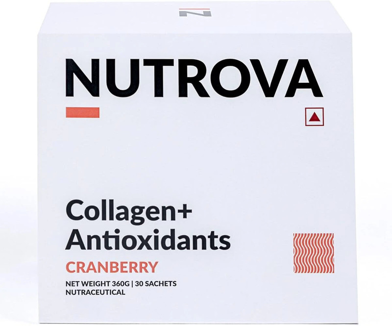 NUTROVA Collagen+Antioxidants, Healthy Skin Supplement(360 g)