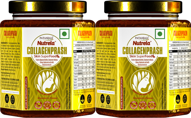 NUTRELA Collagen Prash Skin Superfoods for Younger looking Skin(2 x 400 g)