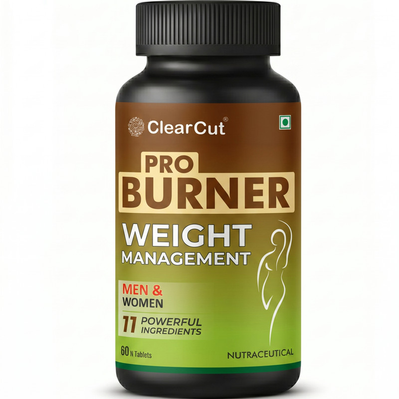 Clearcut Apple cider vinegar Weight Loss supplement Fat Burner Tablet(60 Tablets)
