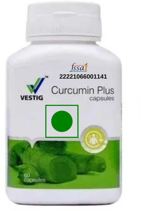 VESTlGE Vestige CURCUMIN PLUS Curcumin Capsules, for Joint Health & Immunity(200 g)