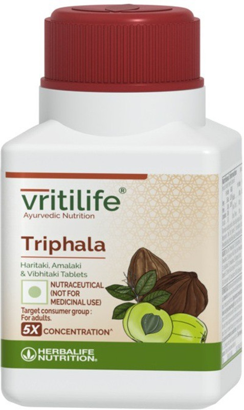 Herbalife Nutrition vritilife Triphala haritaki, Amlaki & Vibhitaki Tablet(60 Tablets)
