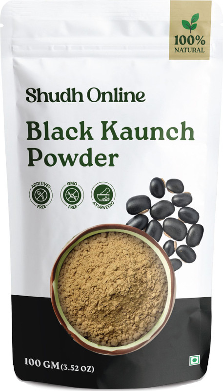 Shudh Online Black Kaunch beej, Mucuna Pruriens, Konch Seed, Kala Koch, Alkushi, Kapikachhu(100 g)