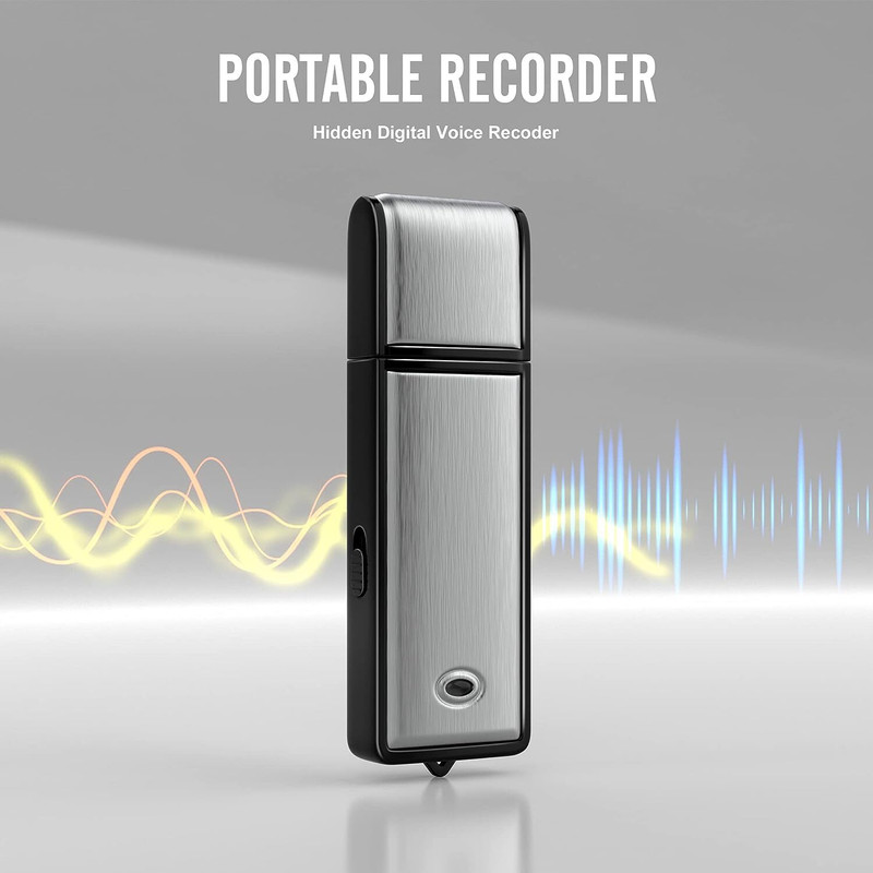 TiMUR Ueb voice recorder 8gb HD voice spy voice recorder 8 GB Voice Recorder(0 inch Display)