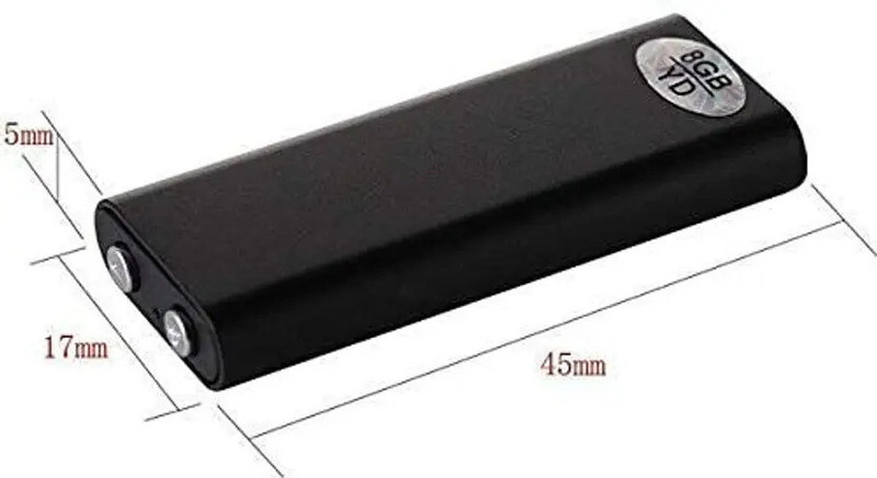 SKY HUB Long Hour Voice Logger – Spy Recorder 8GB 8 GB Voice Recorder(0 inch Display)