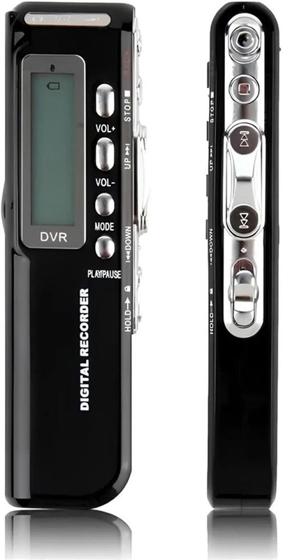 FREDI HD PLUS Digital Audio Recorder Voice Recording LCD MP3 WMA WAV 8GB Memory 8 GB Voice Recorder(0.5 inch Display)