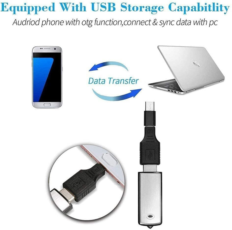 SKY HUB 360 High Definition HD USB Voice Recorder, 8 GB Voice Recorder(0 inch Display)
