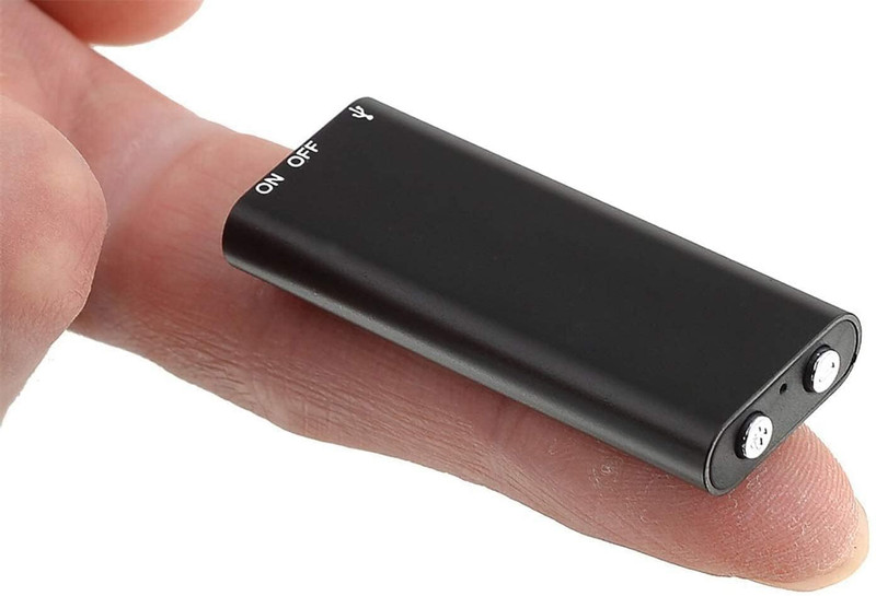 PERAMISYM Digital Audio Recorder with mp3 Music Player Mini Recording Device 8 GB Voice Recorder(0 inch Display)