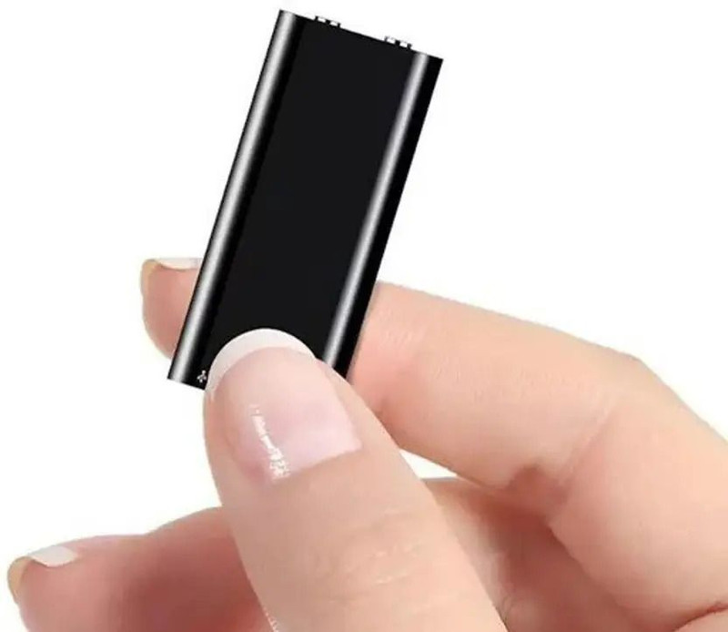 AAC Secret Spy Audio Device – 8GB Long Play Capacity 8 GB Voice Recorder(0 inch Display)