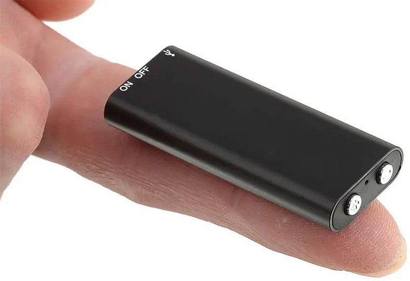 PERAMISYM Portable Voice Logger – Spy Audio Tool with 8GB 8 GB Voice Recorder(0 inch Display)