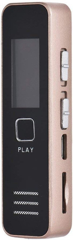 TFG MP3 Player LCD Screen Audio Recording Rechargeable NA Voice Recorder(1 inch Display)