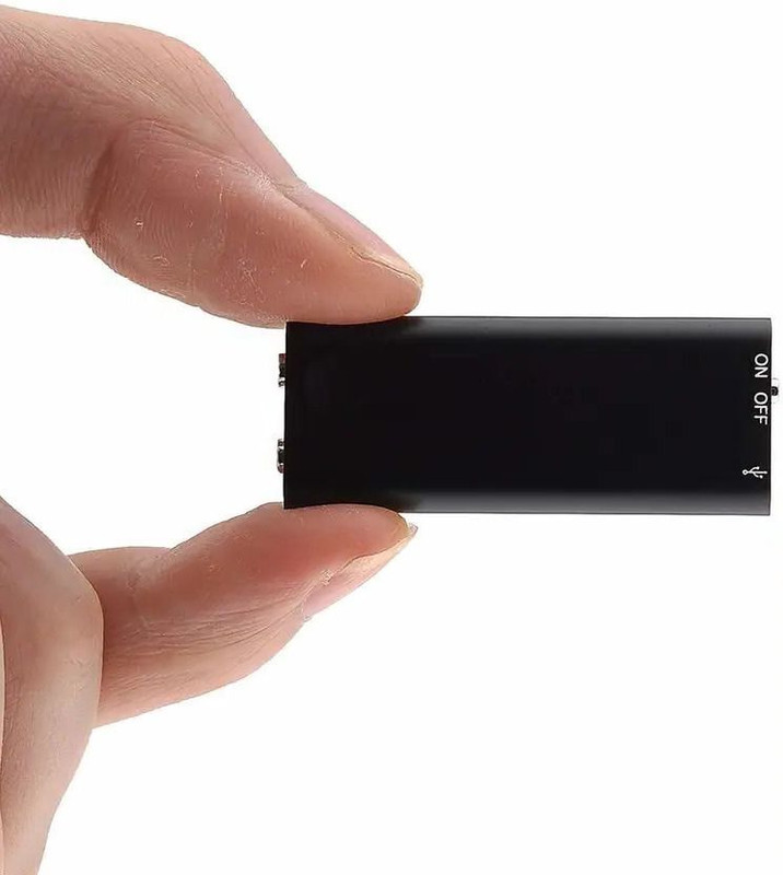 SNARIOVSN 8GB Voice Capture Tool – USB Rechargeable Spy Device 8 GB Voice Recorder(0 inch Display)