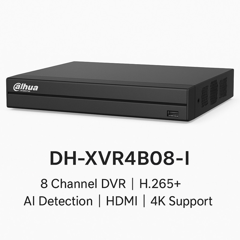 DAHUA DH-XVR4B08-I NA Voice Recorder(32 inch Display)