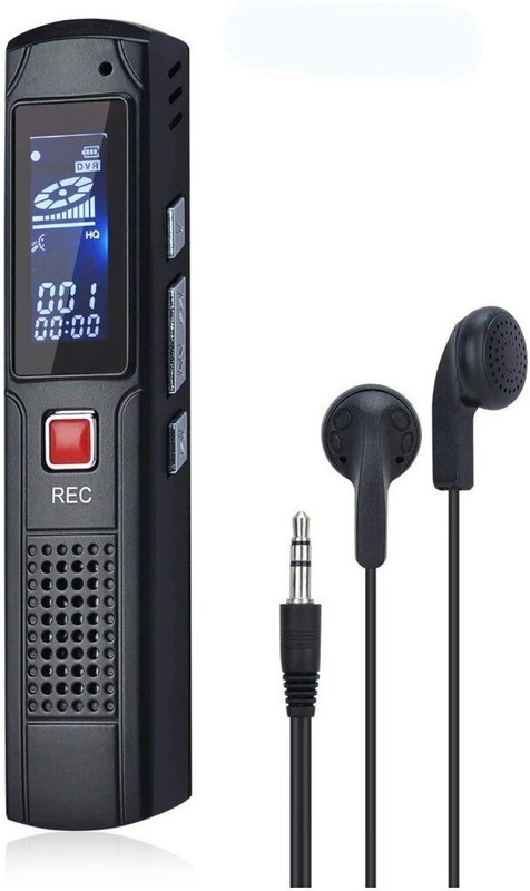FREDI HD PLUS Spy Hidden Voice Recorder 8GB Inbuilt Digital Audio Recorder 8 GB Voice Recorder(1.3 inch Display)