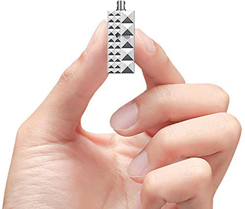 MatLogix Spy Mini Locket Voice Recorder Hidden with Long Recording Time 16 GB Voice Recorder(0 inch Display)